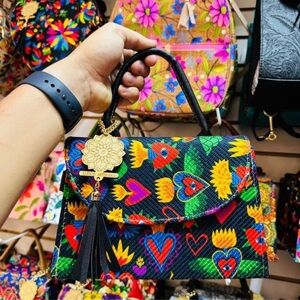 Handmade Colorful Floral Women's Bag